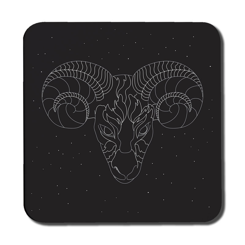 Square 6 Piece Coaster Set