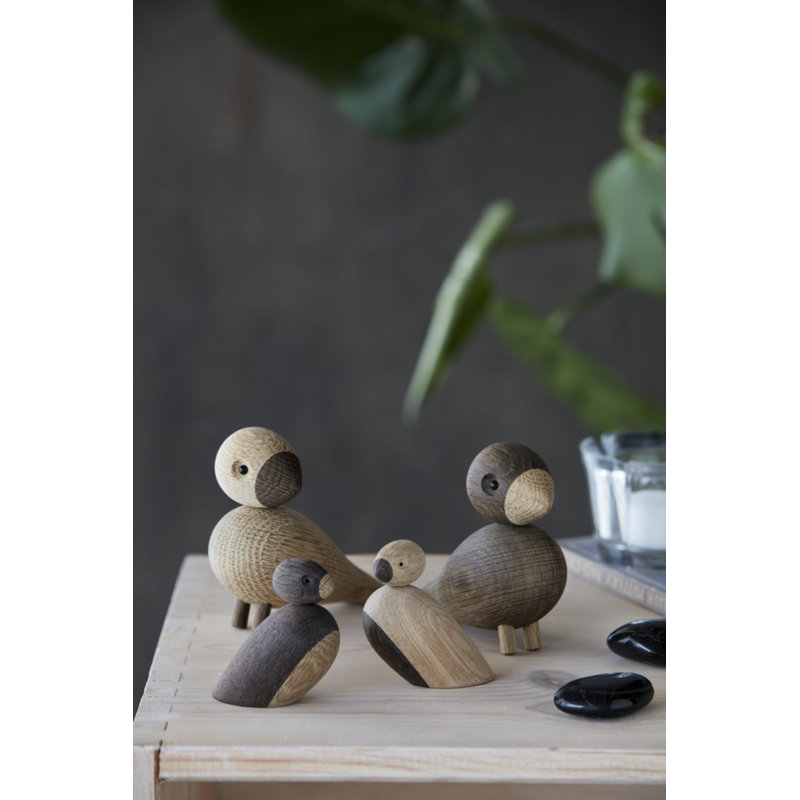 2 Piece Pair of Sparrows Figurine Set