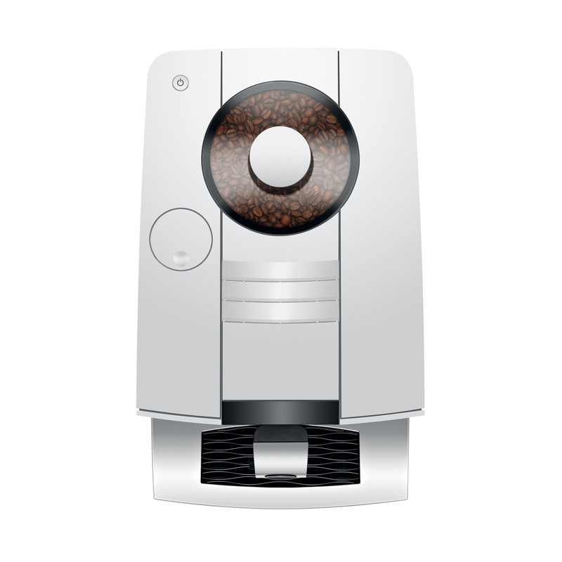 C9 Piano Black Automatic Coffee Machine, White
