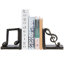 2-Piece Musical Note Decorative Resin Bookends