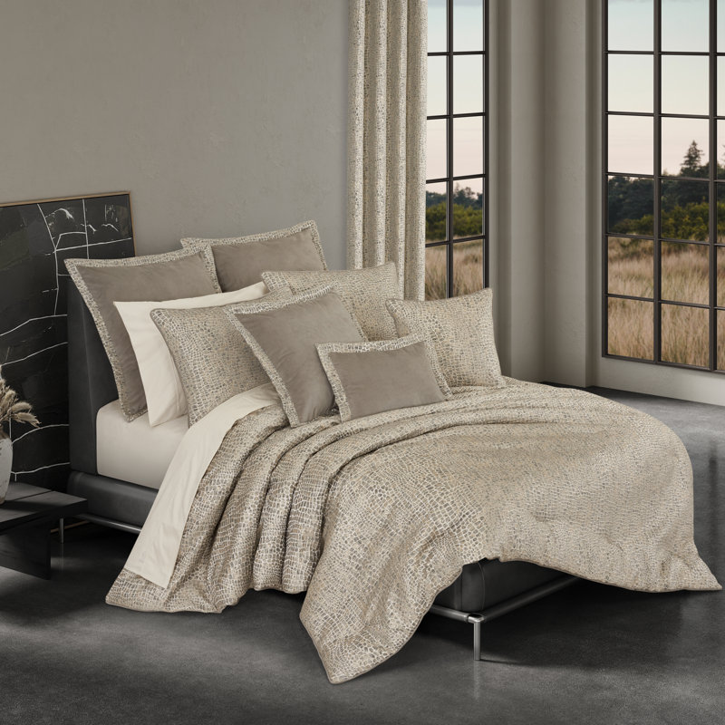 HABITAT PLEIN 3PC. ENSEMBLE COMFONTER, Édredon pour grand lit + 2 taies décoratives