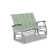 Askar Powder Coated Aluminum Outdoor Glider