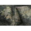 Modern Worn Out Look in Green Abstract Area Rug 6x8