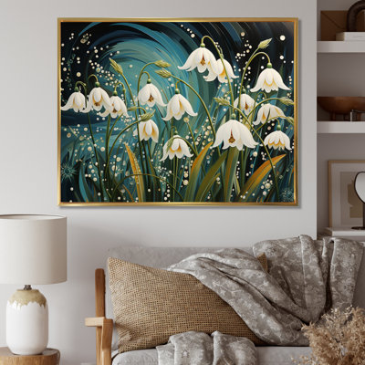 " White Snowdrop Symphony I "