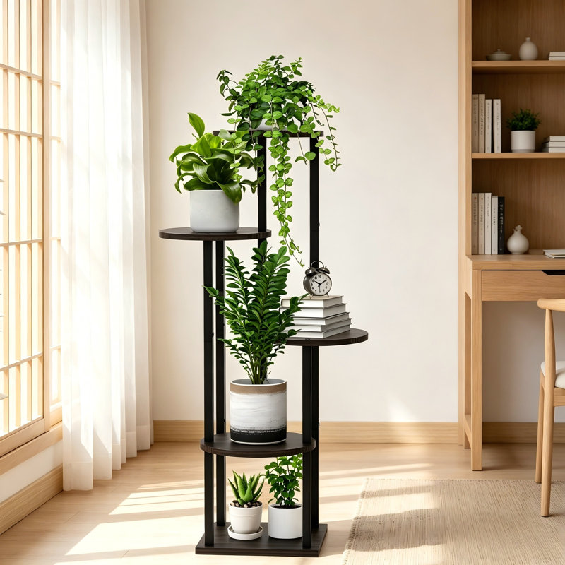 Support pour plante à 5 niveaux, Black