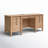 Gayle Credenza Desk with Power Outlet