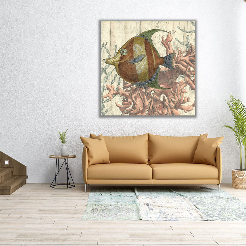 «Coastal Montage II», reproduction d'art sur toile, H 20 po x l 20 po
