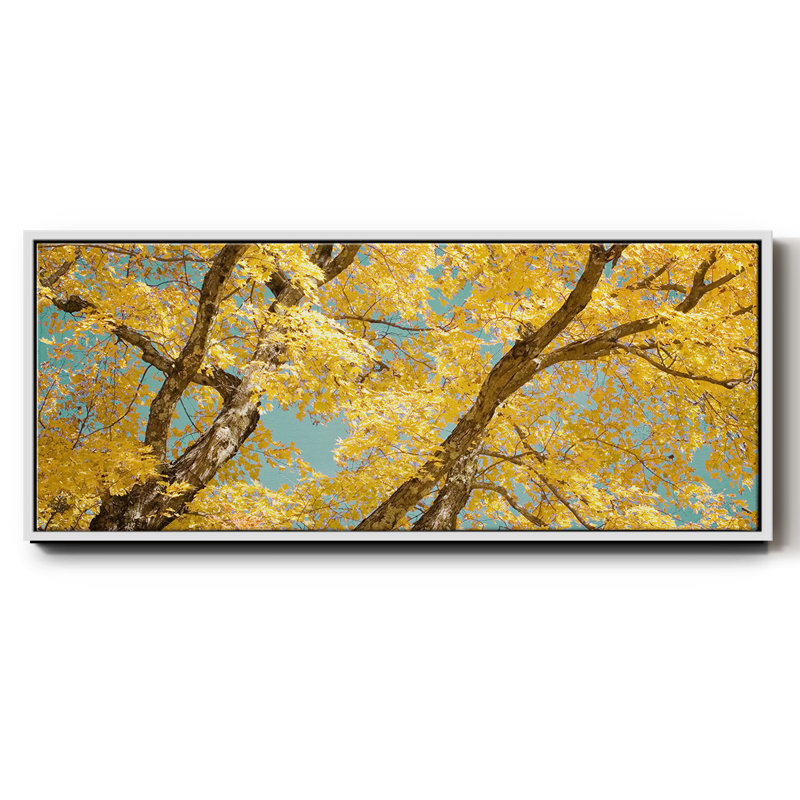 Tapisserie d'automne V - toile encadrée, H 12 po x l 30 po