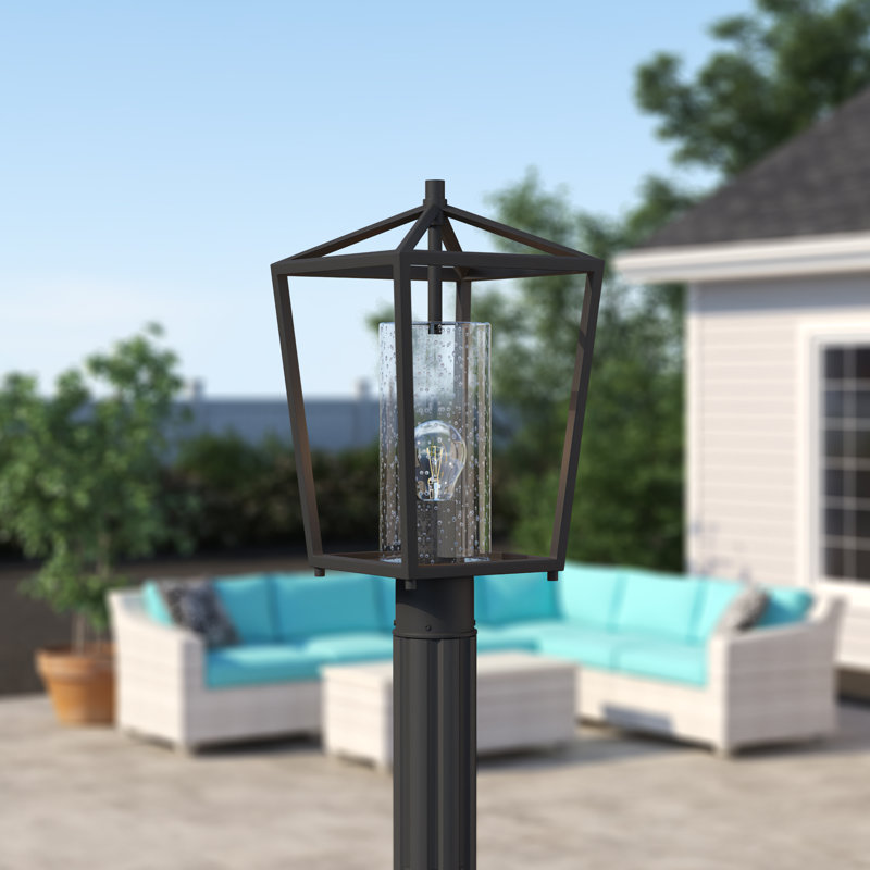 Tête de lanterne câblée 1 lumière H 17,63 po Alicia