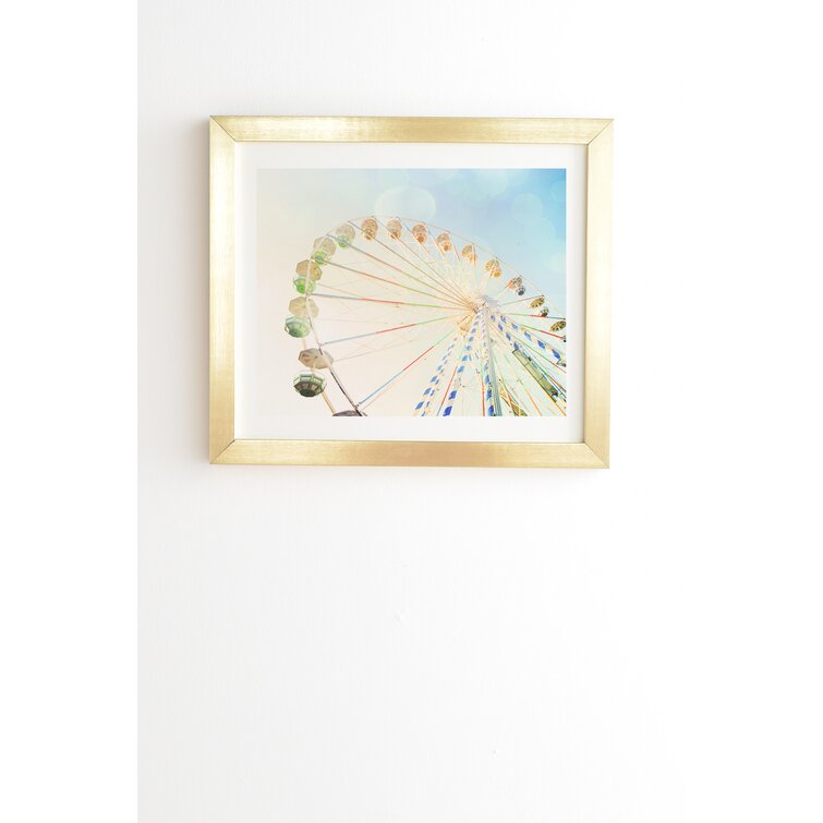 Ferris Wheel Framed Photographic Print