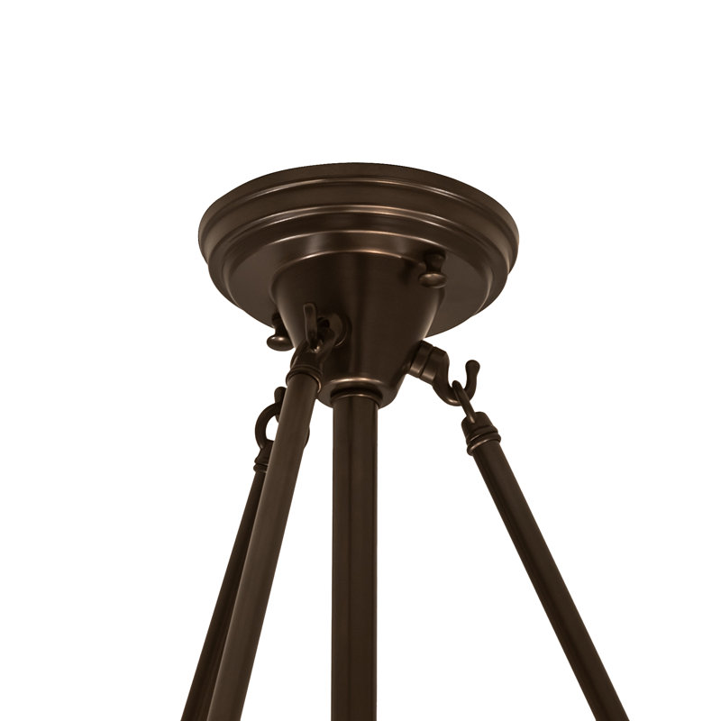 Plafonnier semi-encastré unique à 2 lumières 15,5 po