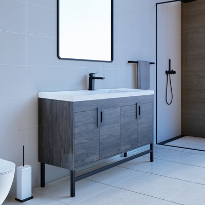 Meuble-lavabo simple 60 po Salento
