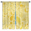 Rideaux de fenêtre à motif floral obscurcissant et obscurcissant - 2 panneaux
