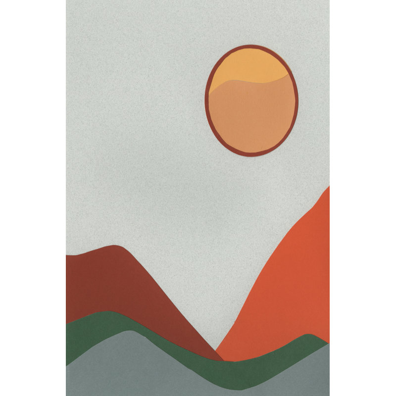Madera Heat III by Regina Moore - Wrapped Canvas Painting, 91cm H x 61cm W x 3.8cm D