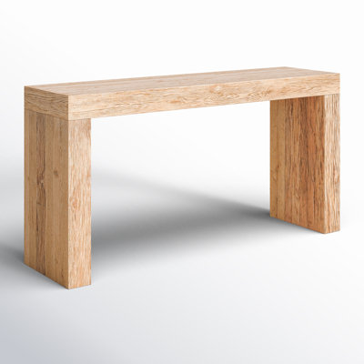 Adams Console Table Rustic Brown