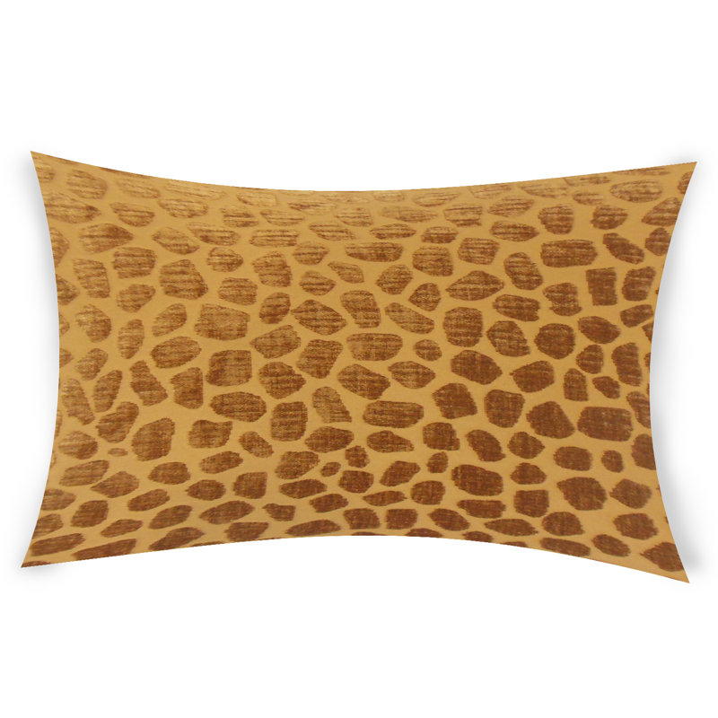  Housse de coussin rectangulaire et insert, Rouge, 12 po x 18 po