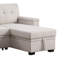Canapé-lit modulaire réversible 85 po Lusy-98890718