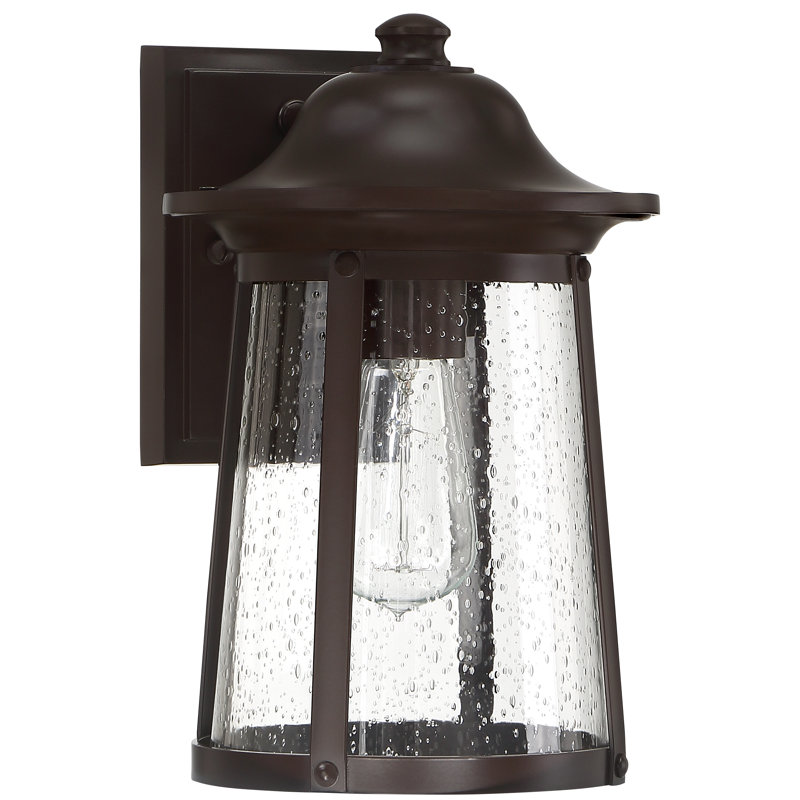 Lanterne murale d'extérieur Western, H 12,25 po x l 7,5 po x P 9,25 po