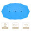 Parasol de remplacement à double face 14 pi 14 pi-2088510592