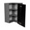 WITKITCHENS Coin de meuble-lavabo mural moderne l 24 po x P 12 po x H 30 po 