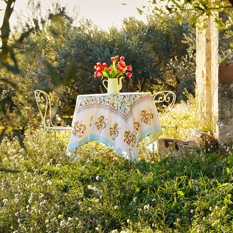 Nappe Aditya, L 106 po x l 71 po, Bleu