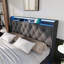 Lit tapissier avec rangement, lumières RVB et ports USB-2100095660-2100095656