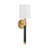 Conrad 1-Light Wall Sconce in Warm Brass