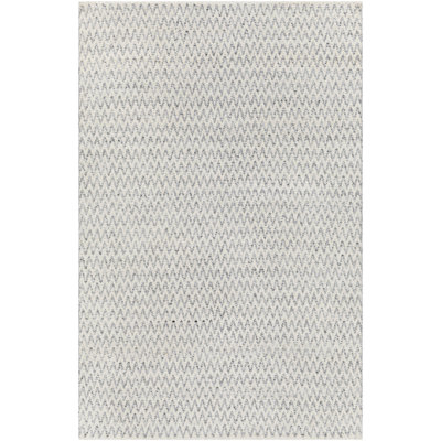 Tapis d'intérieur / extérieur en ardoise / blanc / bleu encre fait à la main Ronan