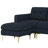 L-Shape Convertible Sectional Sofa With Movable Ottoman-764910353