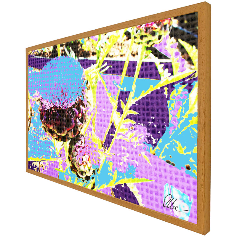 Single Picture Frame Print, 41cm H x 61cm W x 4cm D, Oak