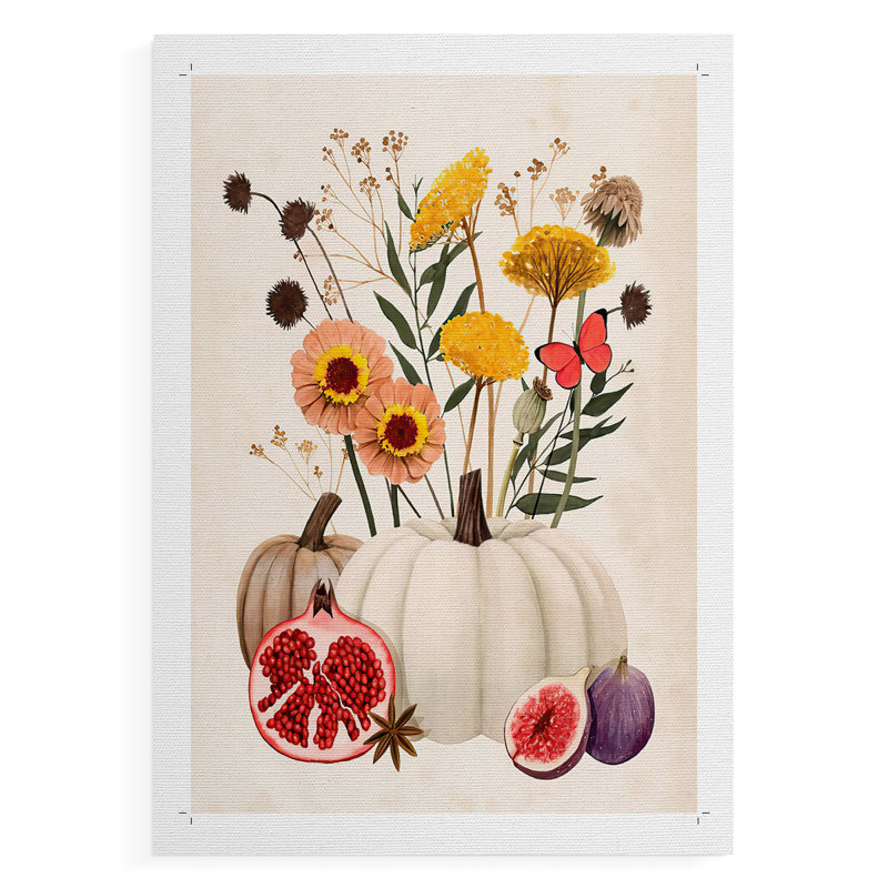 Fall Botanicals I - Impression sur toile seulement - NON-CADRE