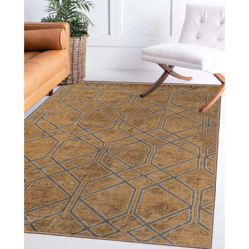 Tapis 100% polypropylène Raya, Rectangle de 5 pi x 8 pi