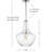 Raymonde 1 - Light Pendant-220699744-220699747