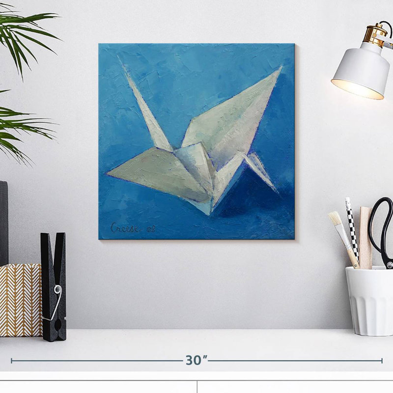 Grue Ashelle Origami, H 16 po x l 16 po