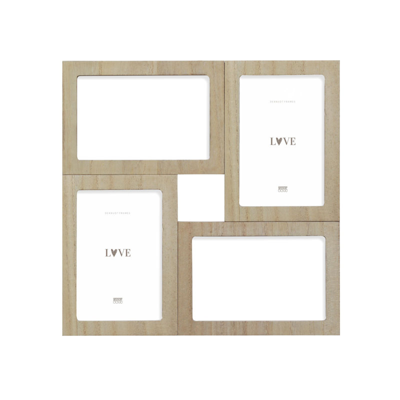 Tan MDF Picture Frame, 10 x 15cm