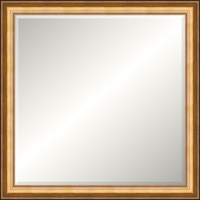 Roslyn Solid Wood Beveled Mirror