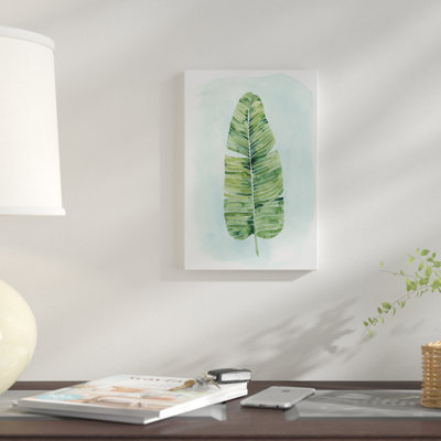 «Paradise Palm Leaves IV», impression sur toile