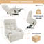 Fauteuil inclinable surdimensionné avec télécommande et poche latérale pour personnes âgées, personnes âgées et cinéma maison-1747214716