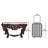 Hapsburg 54'' Marble Top Console Table