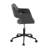 Shai 34.5'' H Faux Leather and Steel Upholstered Swivel Task Office Chair-94398523-100234512