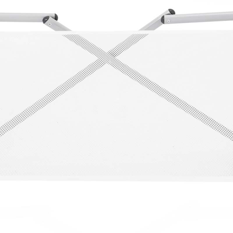 Foldable Clothing Rack, Silver