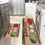 Pomme verte et rouge, ensemble de 2 tapis de cuisine-1506455885