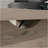 L-Shaped Desk, Brown Finish