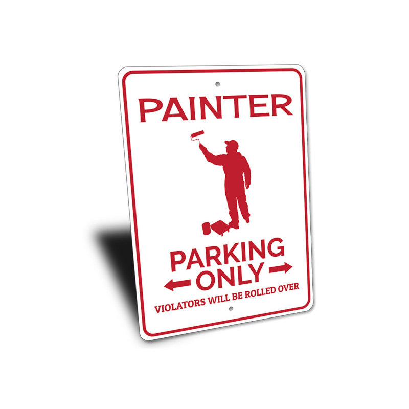Panneau de peintre en aluminium, H 18 po x l 12 po x P 0,06 po