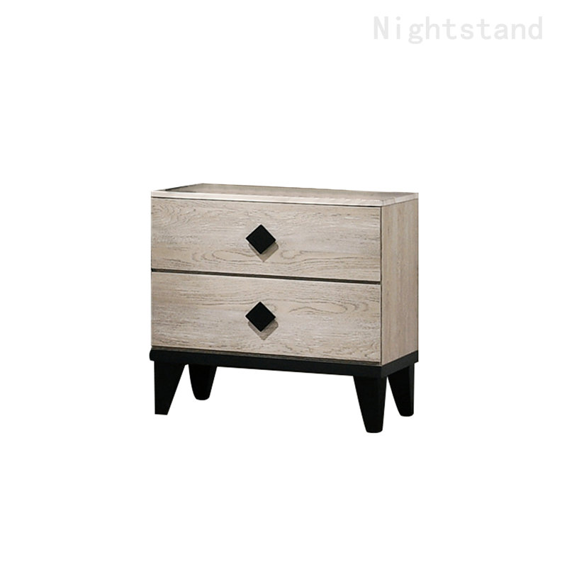 Table de chevet avec 2 tiroirs Modern