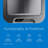 hOmeLabs Robust 13 Gallon Kitchen Trash Can, Retractable Sensor Butterfly Lid, Maximizing Space, Easy to Clean, Battery-Powered with Batteries Included - Dark Stainless Steel