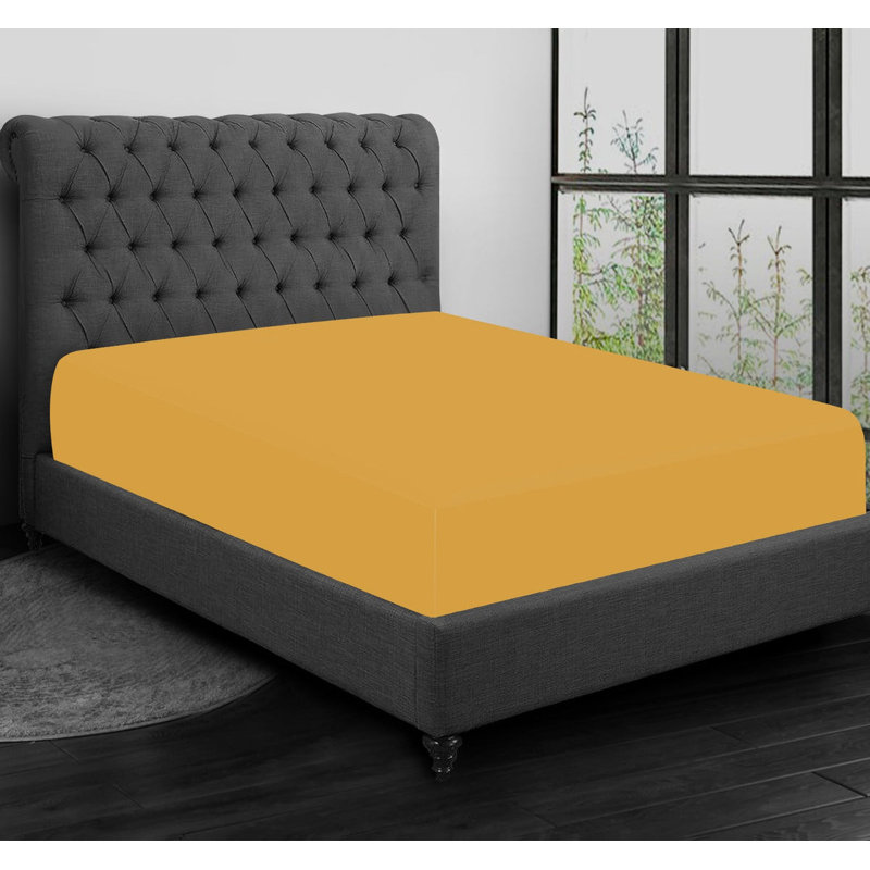 Premium Fitted Sheet – Extra Deep 40cm Pocket, Soft & Breathable Hotel Quality Bedding with Strong Elastic Fit, Single (3')