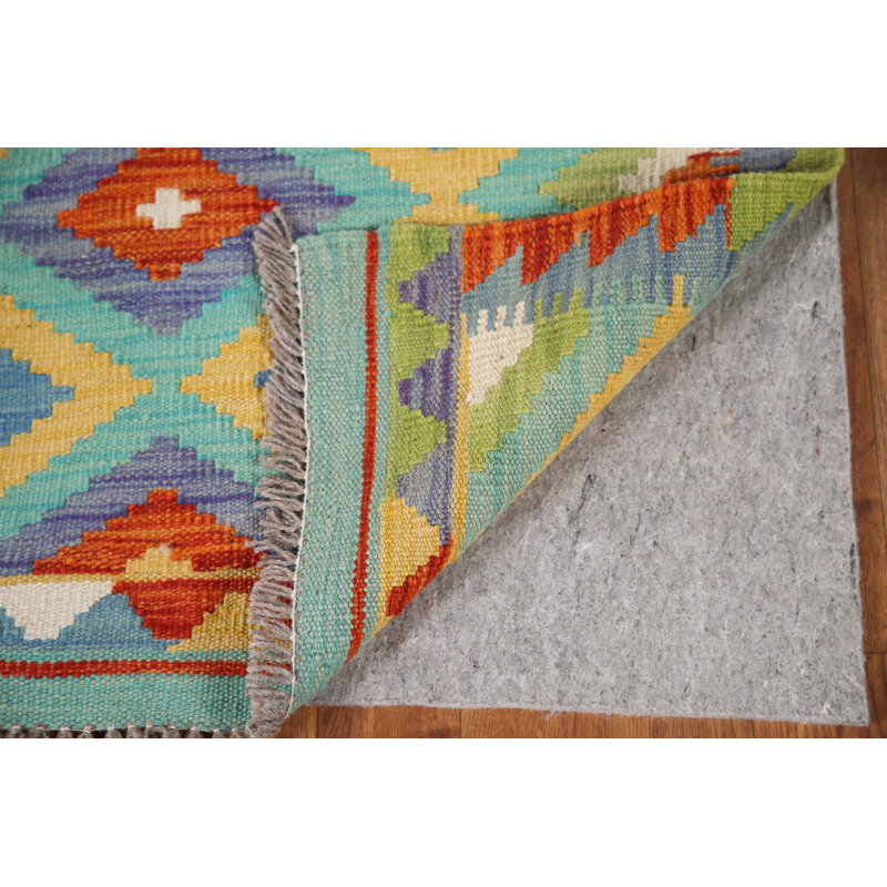 South Western Wool Kilim Oriental Rug 3x4