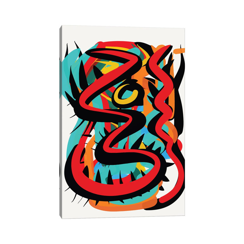 Primitive Energy Of Art by Emmanuel Signorino - Wrapped Canvas Print, 66.04 cm H x 45.72 cm W x 3.175 cm D