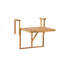 Evon Rectangular Acacia Solid Wood Outdoor Dining Table - 60 cm W 48 cm D